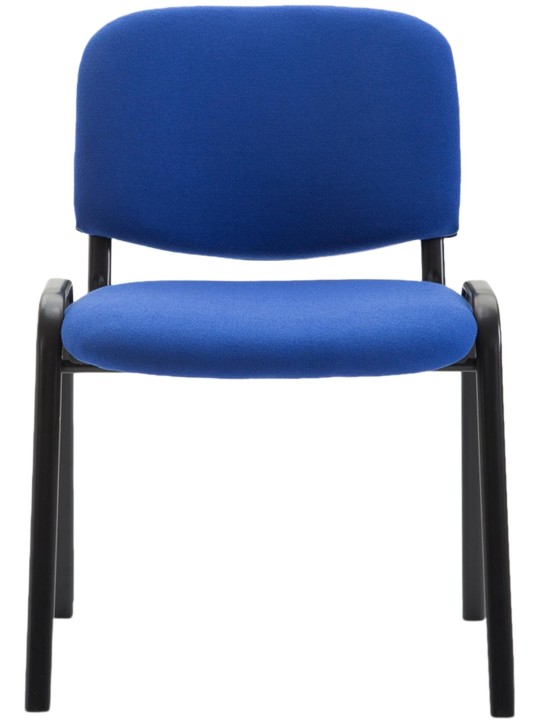 Bezoekersstoel Ken V2 stof, blauw Bezoekersstoel Ken V2 stof, blauw