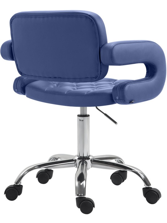 Werkkruk Dublin kunstleer, blauw