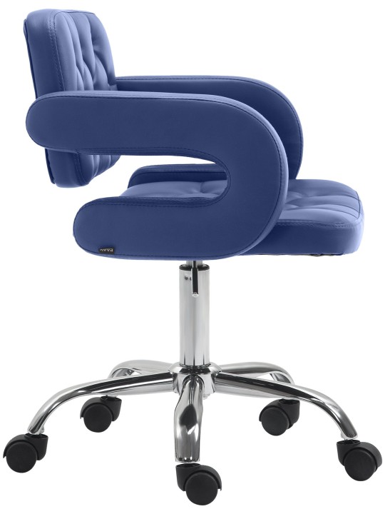 Werkkruk Dublin kunstleer, blauw