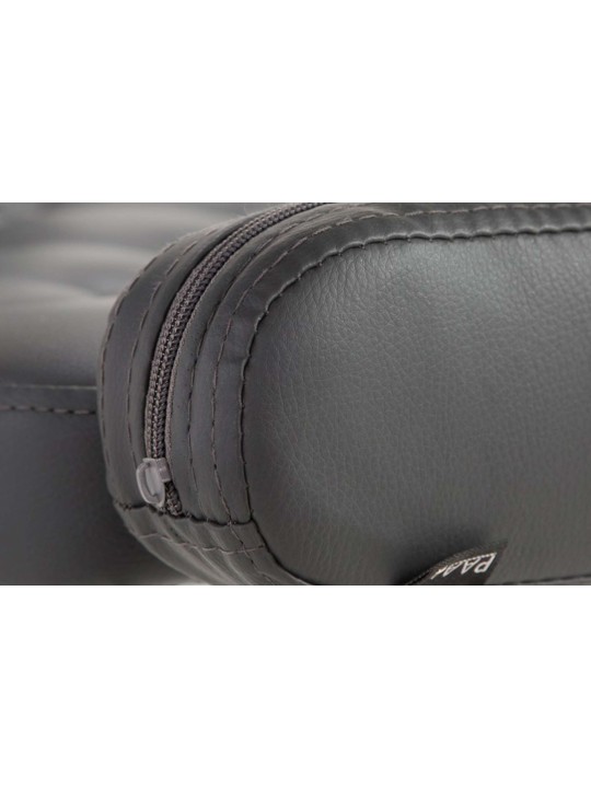 Werkkruk Dublin kunstleer, grijs