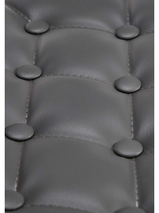 Werkkruk Dublin kunstleer, grijs