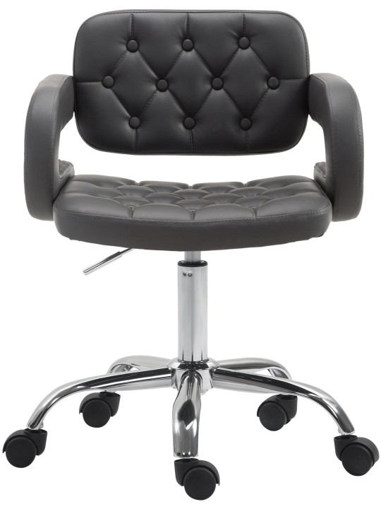 Werkkruk Dublin kunstleer, grijs