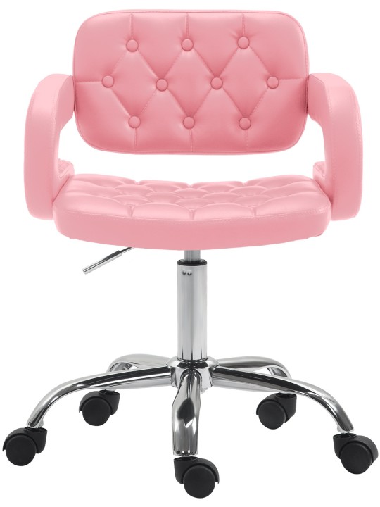 Werkkruk Dublin kunstleer, roze