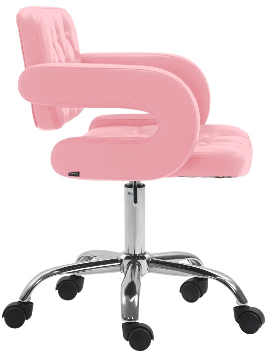 Werkkruk Dublin kunstleer, roze