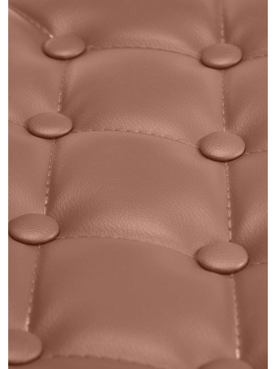 Werkkruk Dublin kunstleer, cognac