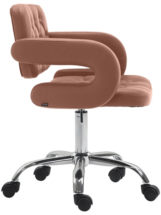 Werkkruk Dublin kunstleer, cognac