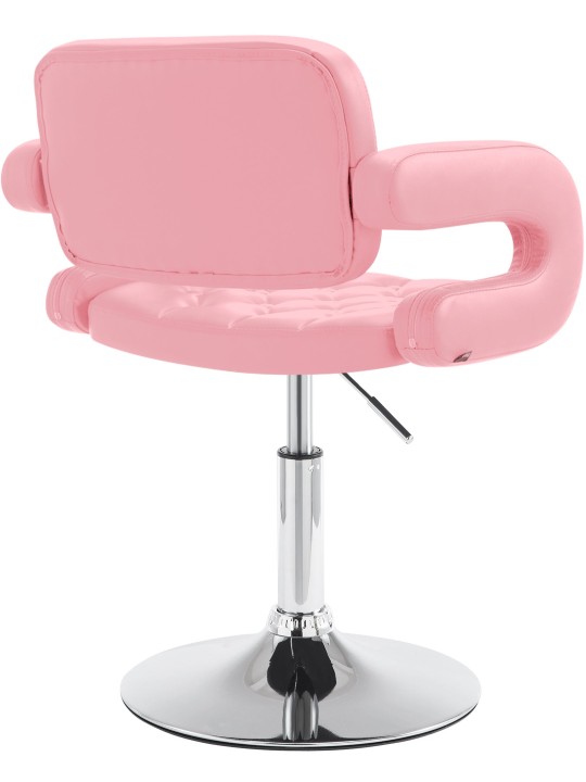 Ligstoel Dublin kunstleer, roze Ligstoel Dublin kunstleer, roze