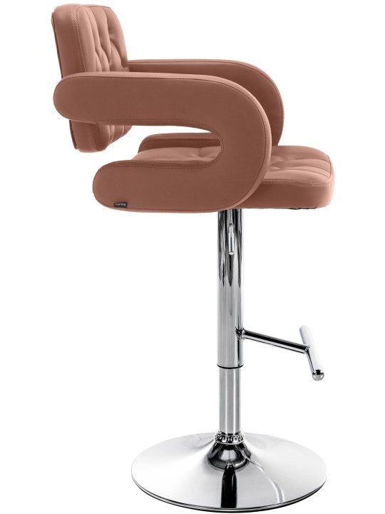 Barkruk Dublin C, cognac