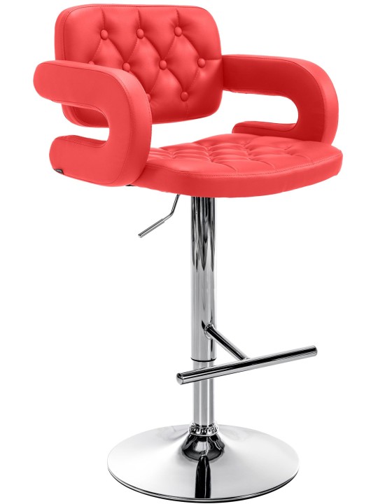 Barkruk Dublin C, rood Barkruk Dublin C, rood