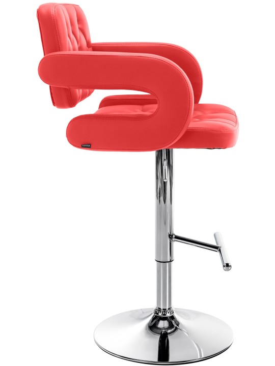 Barkruk Dublin C, rood Barkruk Dublin C, rood
