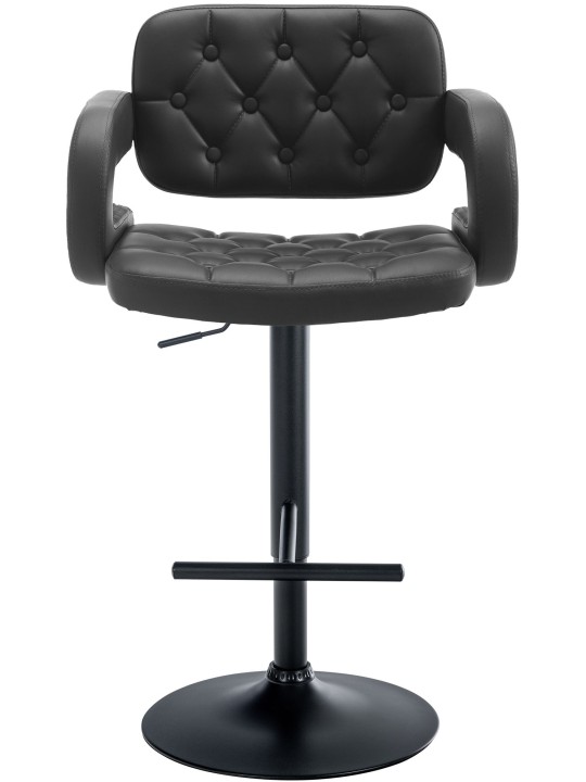 Barkruk Dublin, zwart