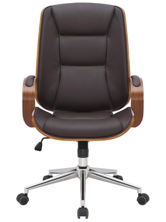 Bureaustoel Yankton, walnoot/bruin