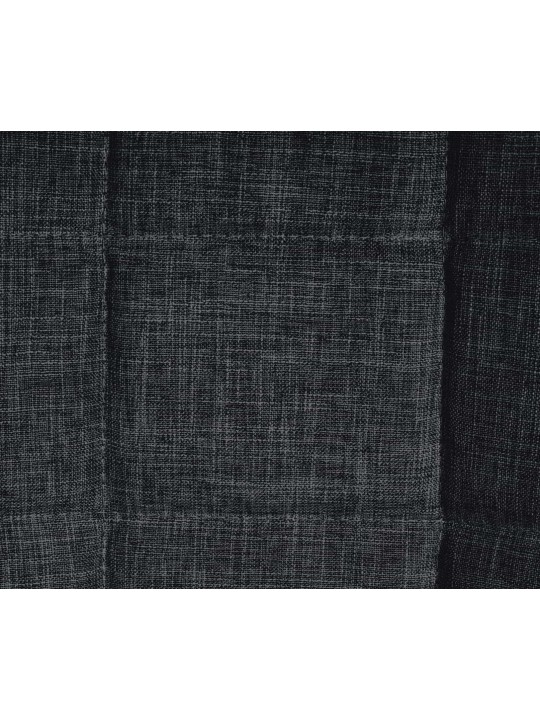 Set van 2 stoel Tom stof, zwart Set van 2 stoel Tom stof, zwart