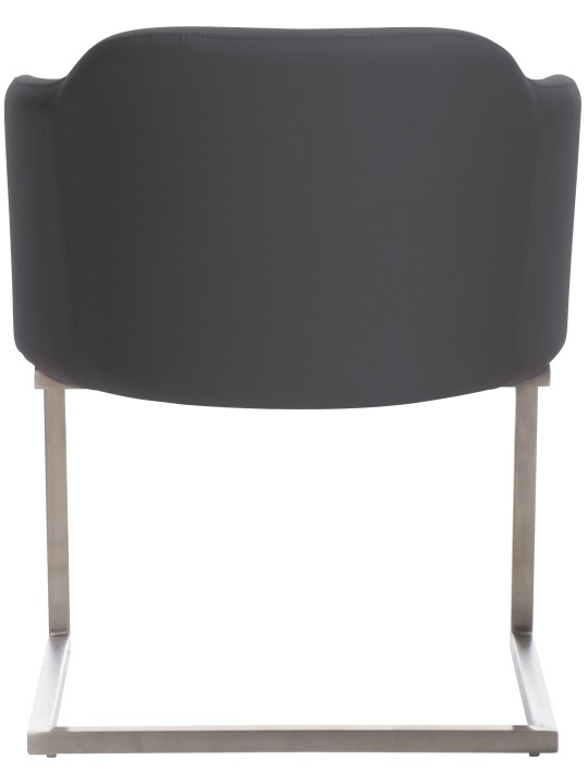 Bezoekersstoel Magnus, grijs Bezoekersstoel Magnus, grijs