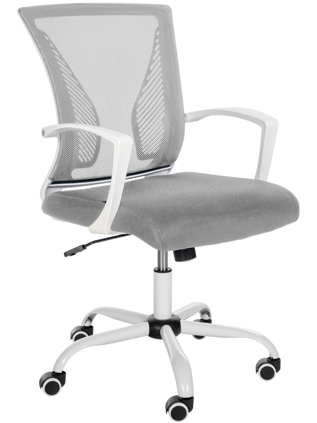 Bureaustoel Tracy W, lichtgrijs