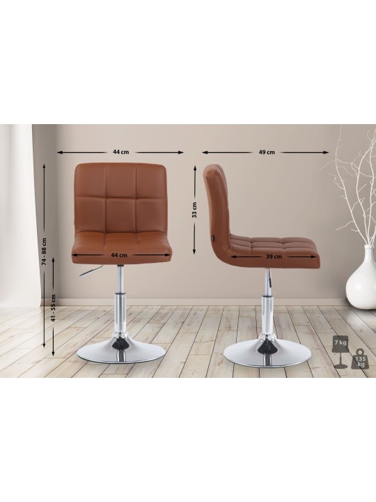 Palma Ligstoel V2, lichtbruin