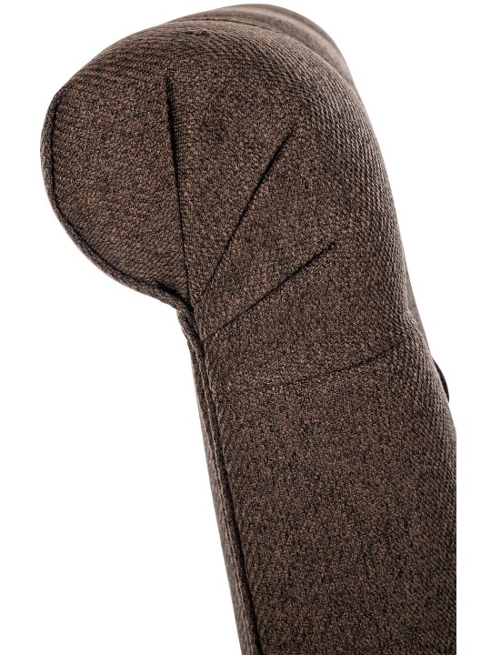 Eetkamerstoel Lisburn stof, bruin