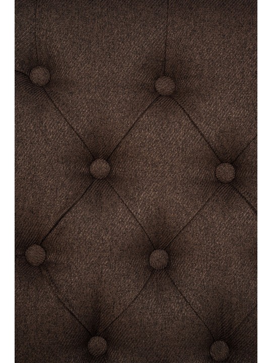 Eetkamerstoel Lisburn stof, bruin