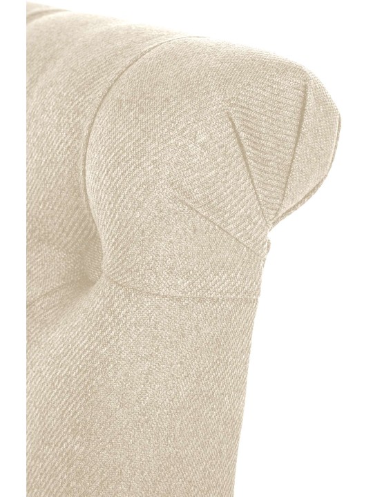 Eetkamerstoel Lisburn stof, crème