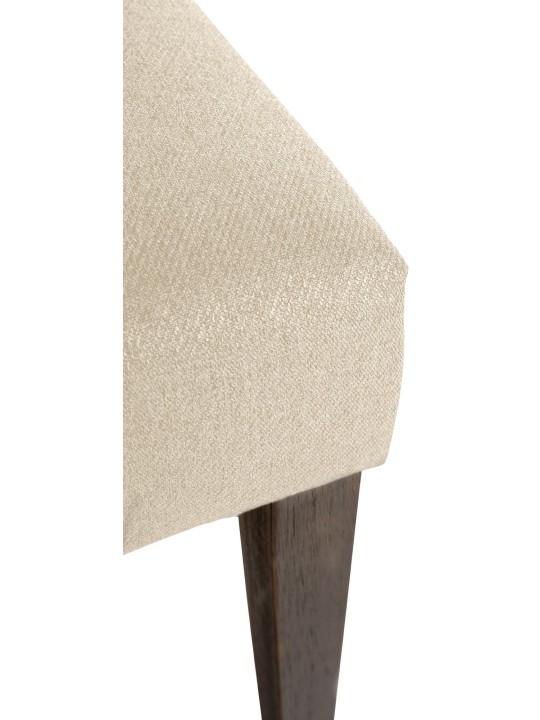 Set van 2 eetkamerstoelen Lisburn stof, crème Set van 2 eetkamerstoelen Lisburn stof, crème