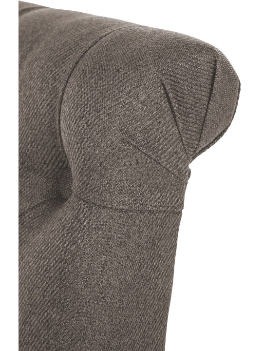 Set van 2 eetkamerstoelen Lisburn stof, taupe