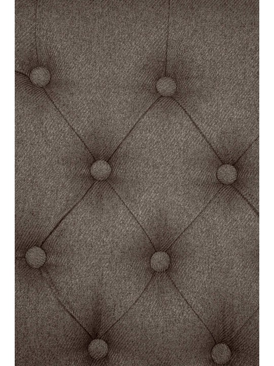 Set van 2 eetkamerstoelen Lisburn stof, taupe