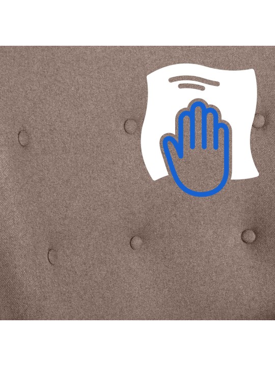 Stoel Sanka stof, taupe Stoel Sanka stof, taupe