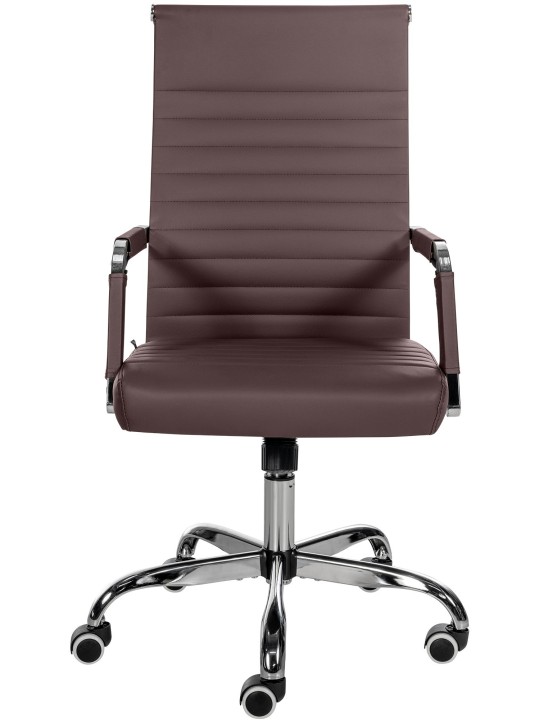 Bureaustoel Amadora kunstleer, bruin Bureaustoel Amadora kunstleer, bruin