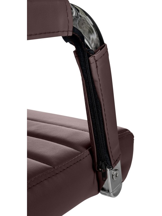 Bureaustoel Amadora kunstleer, bruin Bureaustoel Amadora kunstleer, bruin