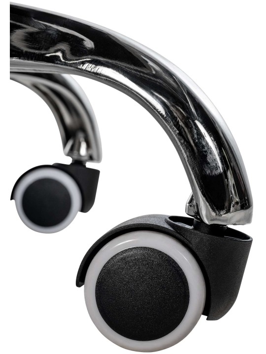 Bureaustoel Amadora stof, donkergrijs