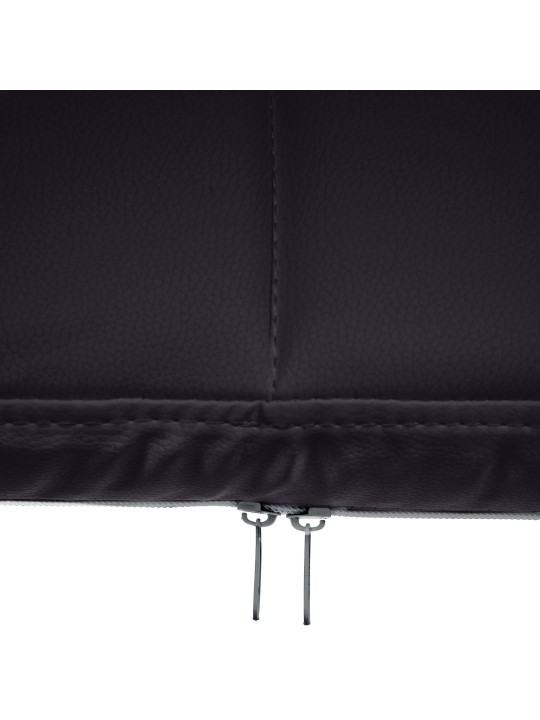 Bezoekersstoel Canada B kunstleer, zwart Bezoekersstoel Canada B kunstleer, zwart