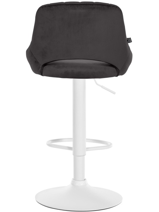 Barkruk Milet fluweel, zwart Barkruk Milet fluweel, zwart