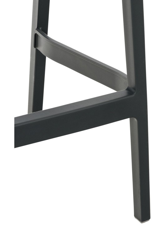 Barkruk Ares, donkergrijs