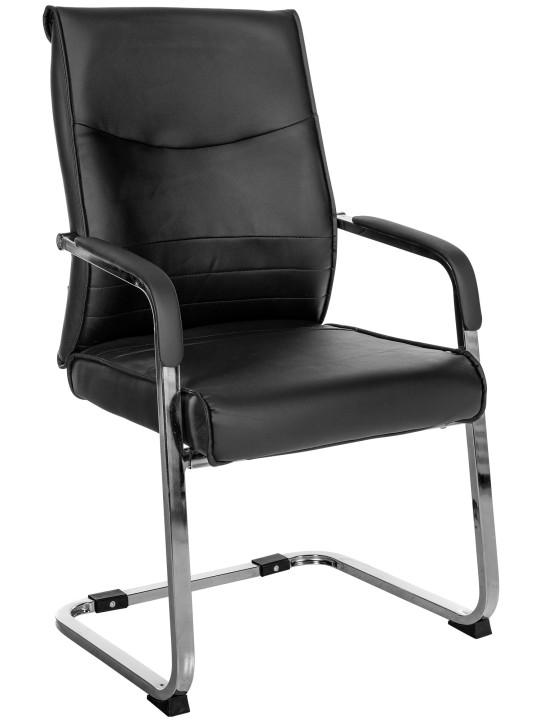 Bezoekersstoel Hobart, zwart Bezoekersstoel Hobart, zwart