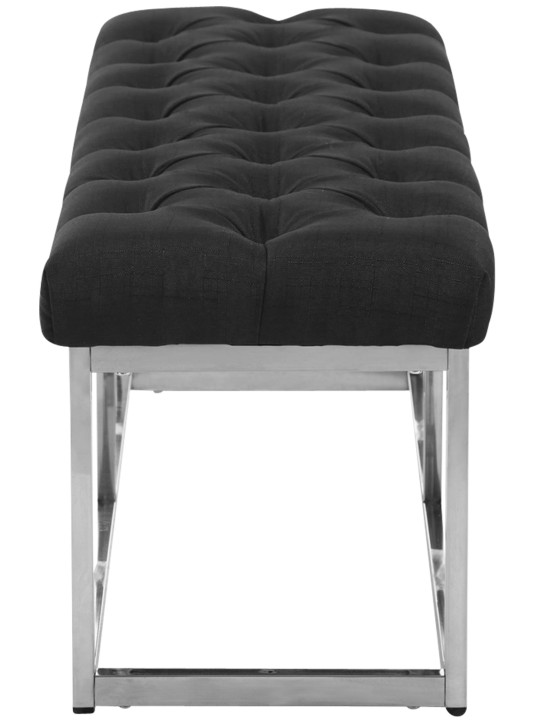 Bank Amun stof E120, donkergrijs Bank Amun stof E120, donkergrijs