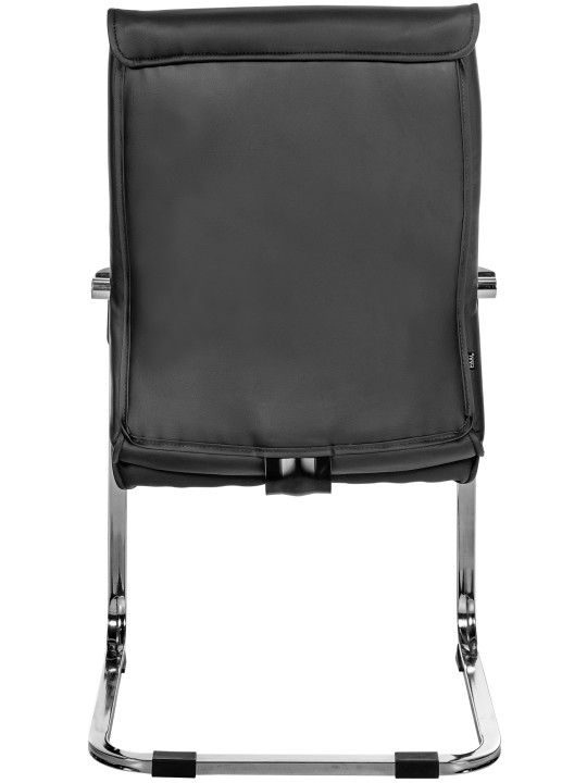 Set van 2 bezoekersstoelen Hobart, zwart Set van 2 bezoekersstoelen Hobart, zwart