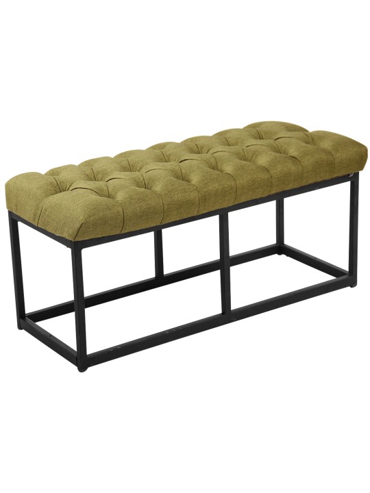 Bank Amun stof 100 cm, groen Bank Amun stof 100 cm, groen