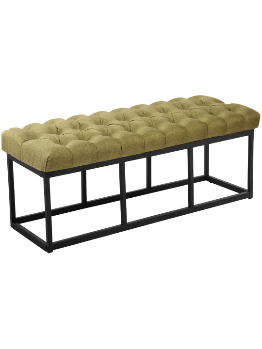 Bank Amun stof 120 cm, groen Bank Amun stof 120 cm, groen