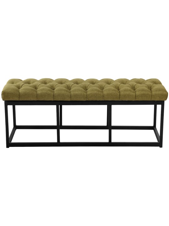 Bank Amun stof 120 cm, groen Bank Amun stof 120 cm, groen