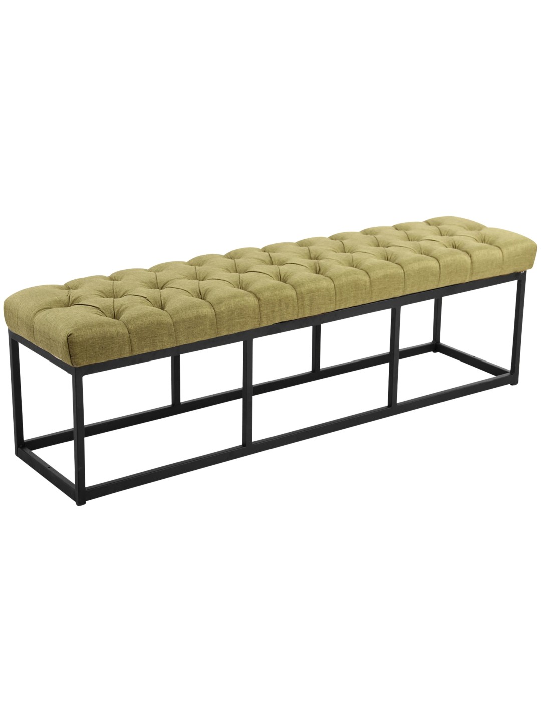 Bank Amun stof 150 cm, groen