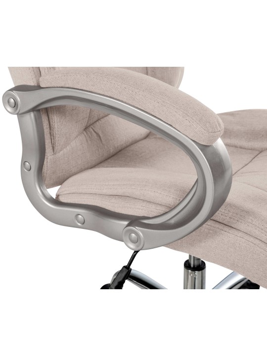 Bureaustoel BIG Apollo stof, crème Bureaustoel BIG Apollo stof, crème