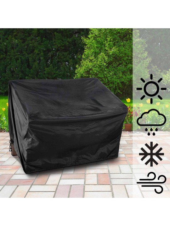 Teakhouten bank Florida 120 cm met deksel, teak