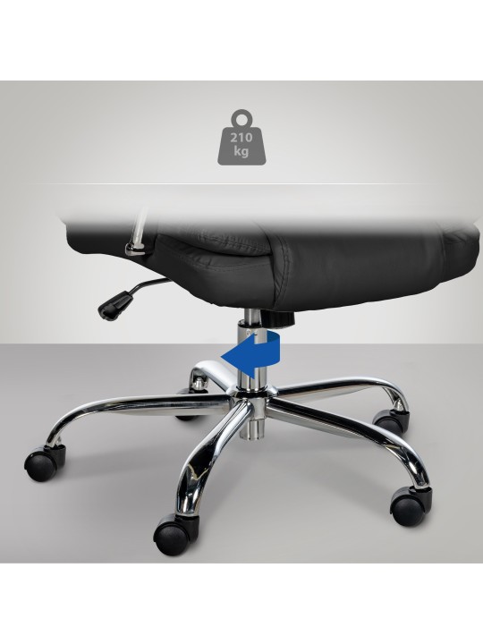 Bureaustoel BIG Xanthos, zwart Bureaustoel BIG Xanthos, zwart