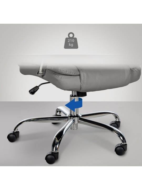 Bureaustoel BIG Xanthos, grijs