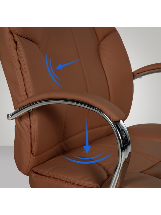 Bureaustoel BIG Xanthos, lichtbruin Bureaustoel BIG Xanthos, lichtbruin