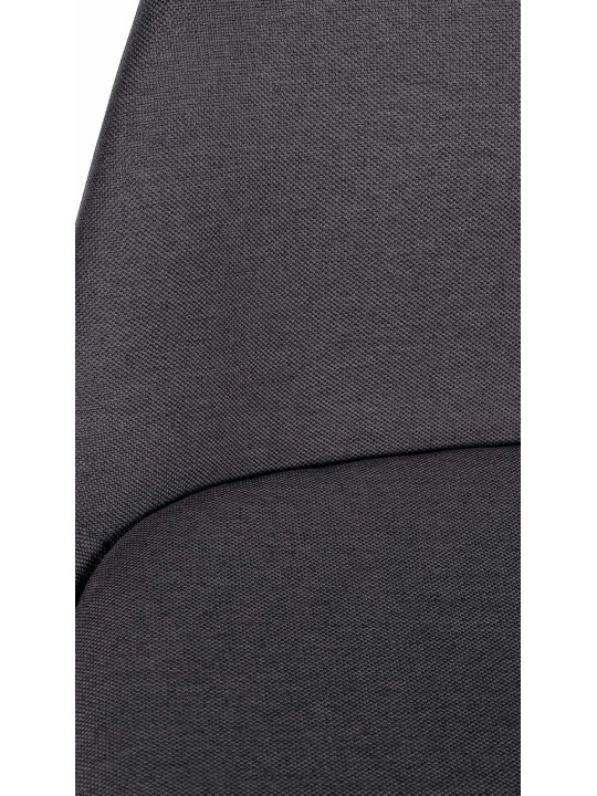 Barkruk Corbin stof Vierkant, donkergrijs