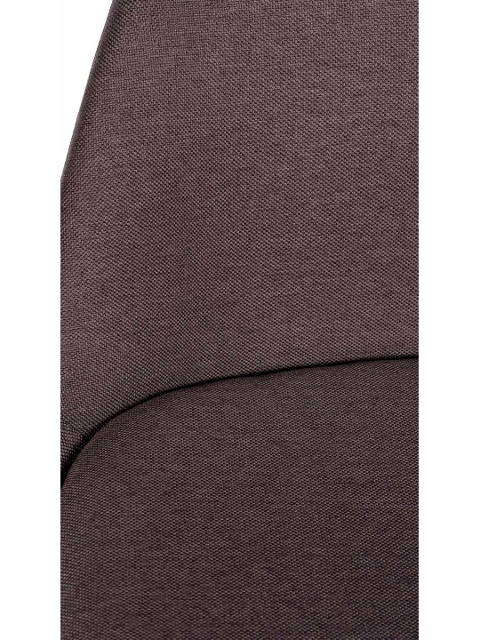 Barkruk Corbin stof Vierkant, bruin