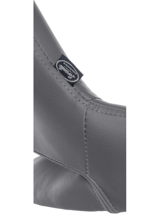 Set van 2 barkrukken Milet kunstleer C, grijs