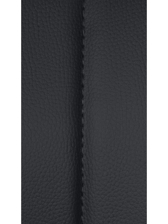 Set van 2 barkrukken Milet kunstleer C, zwart