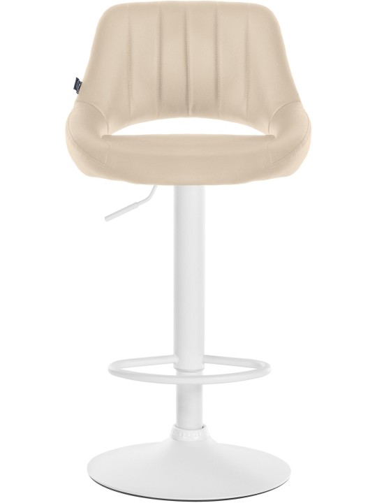 Set van 2 barkrukken Milet kunstleer W, crème Set van 2 barkrukken Milet kunstleer W, crème